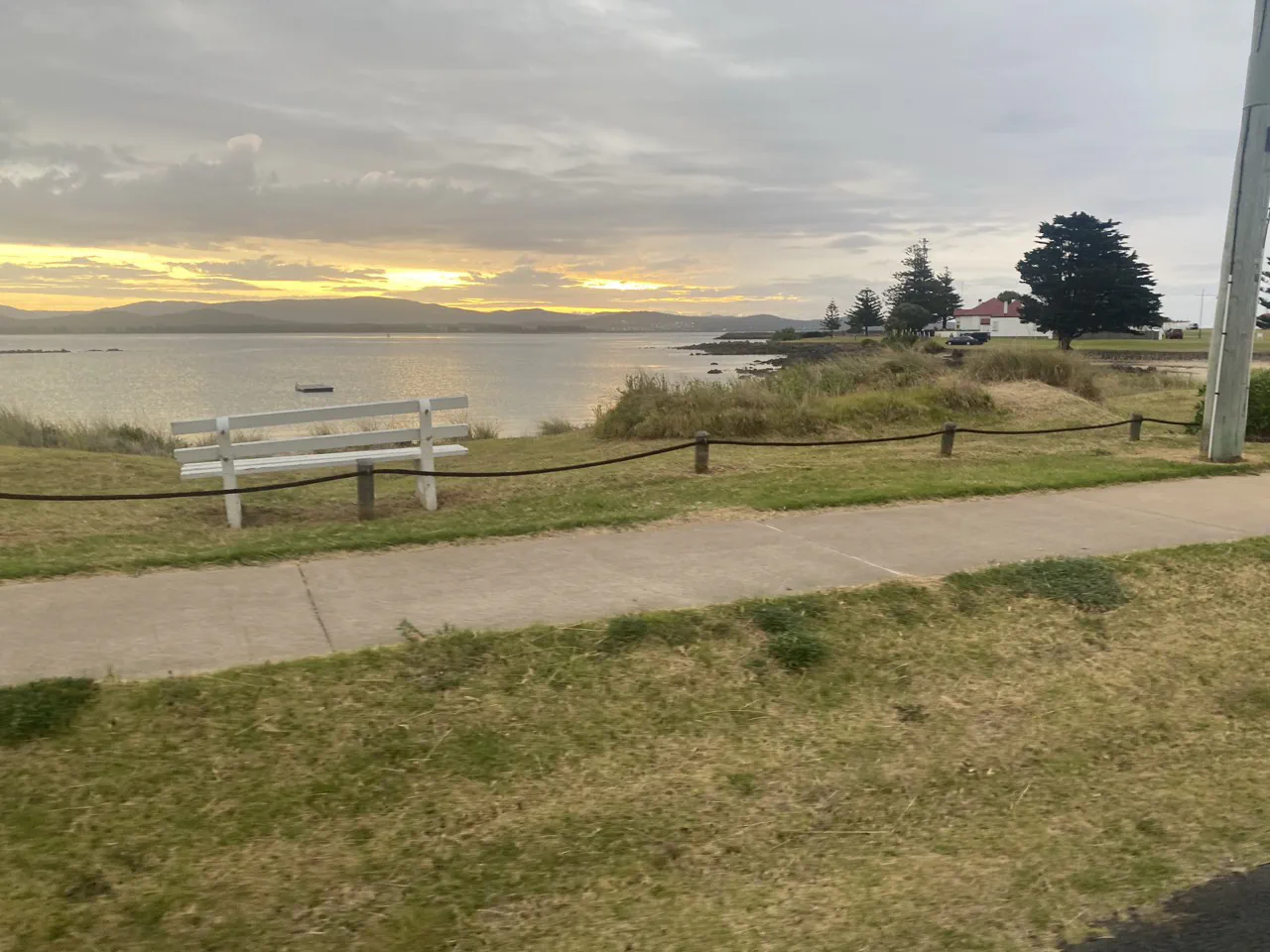 Sunset over the Tamar River
